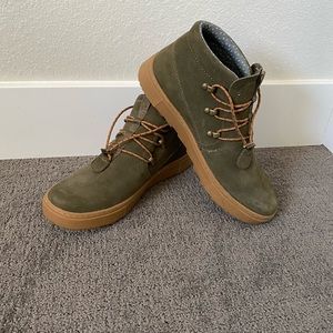 Forsake Lucie Slip Boots Olive Size 8.5 USA
